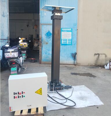 20ft hydraulic telescopic mast LED screen mast 6m max load 1000kg